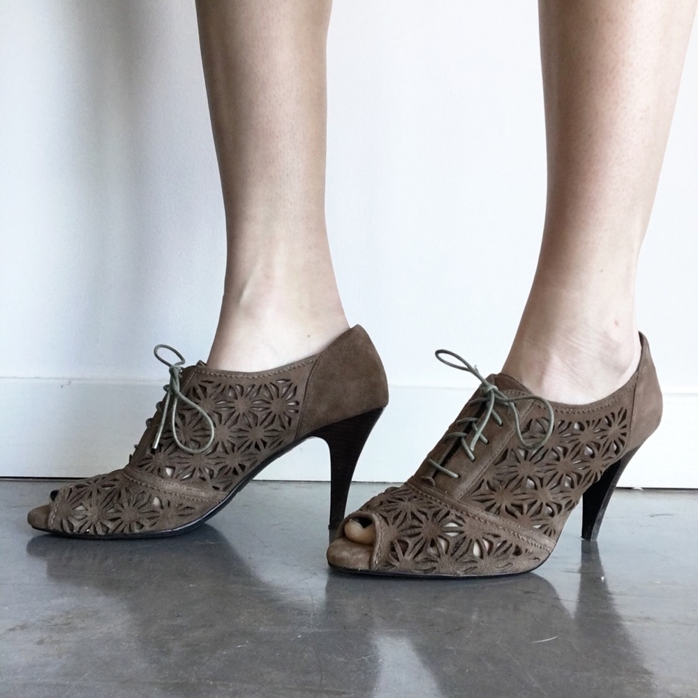 A. Marinelli cut-out booties